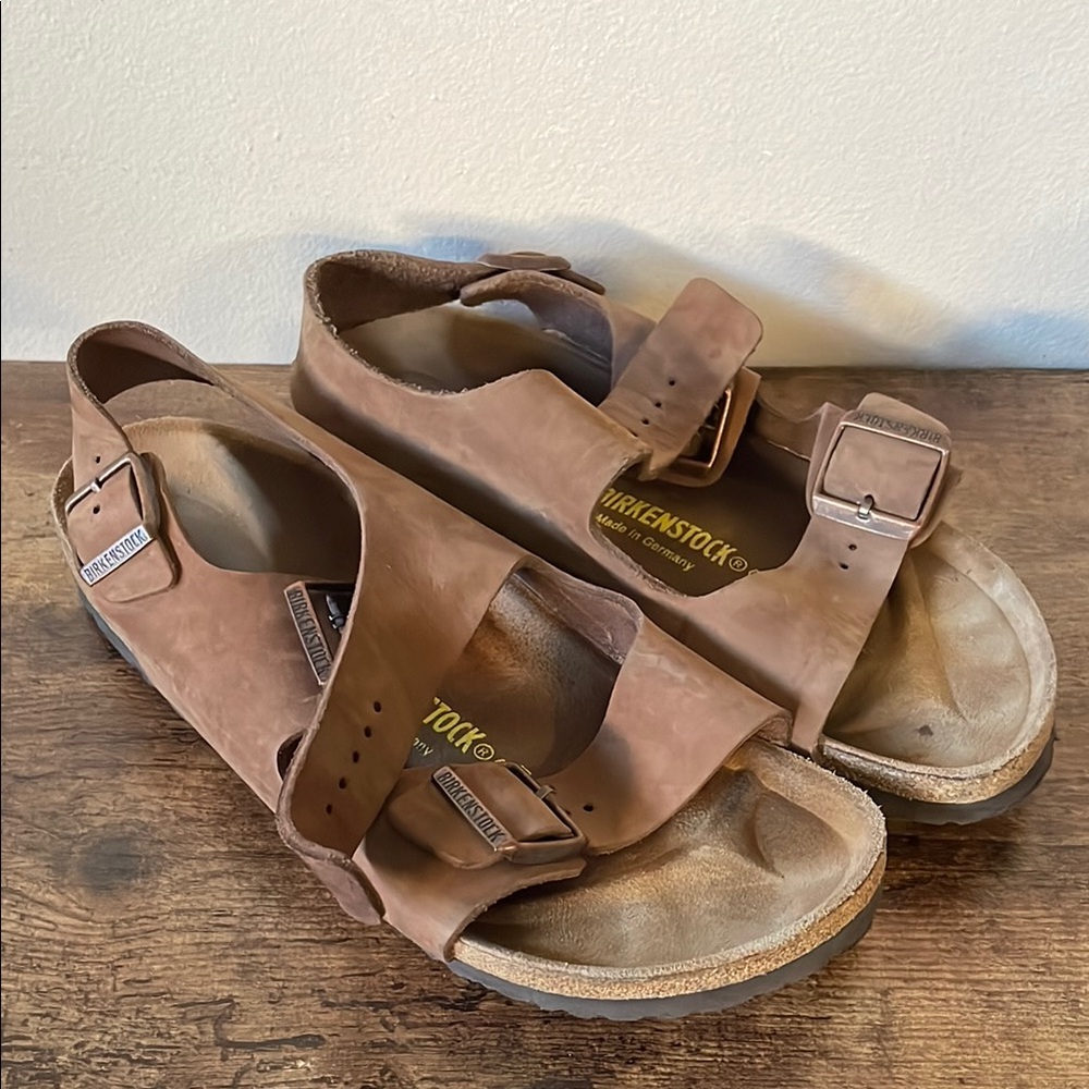 Birkenstock Milano Brown leather, 42 men’s